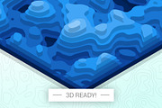 Topographic Map Patterns, a Pattern Graphic by EMP Design (Thumbnail 5 of 6)
