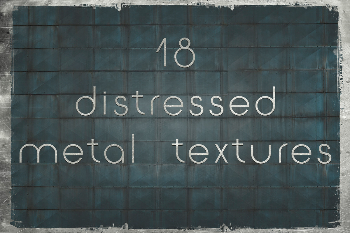 Distressed Metal Textures, a Texture Graphic by dyrkwyst textures (Photo 1 of 4)