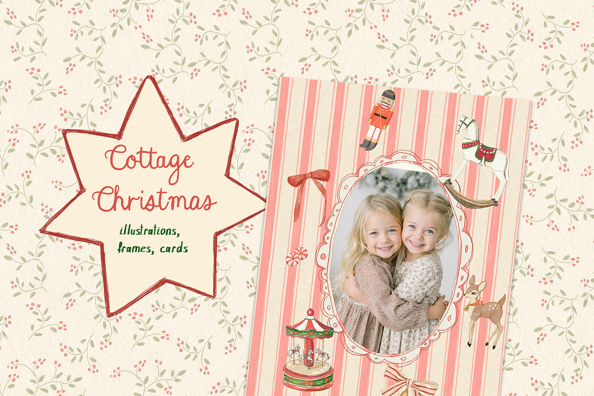 Christmas Illustrations & Templates, a Decorative Illustration by whiteheartdesign (Photo 16 of 25)