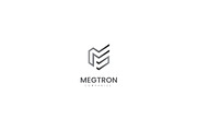 Letter M logo, a Branding & Logo Template by CAIRON CREATIVESTUDIO (Thumbnail 1 of 5)