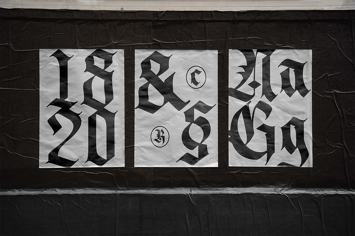 Dark Whisper – Fierce Blackletter, a Blackletter Font by Almarkhatype (Photo 4 of 10)