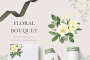 MAGNOLIA - Watercolor & Line Art, a Texture Illustration by Momo Studio (Thumbnail 2 of 14)