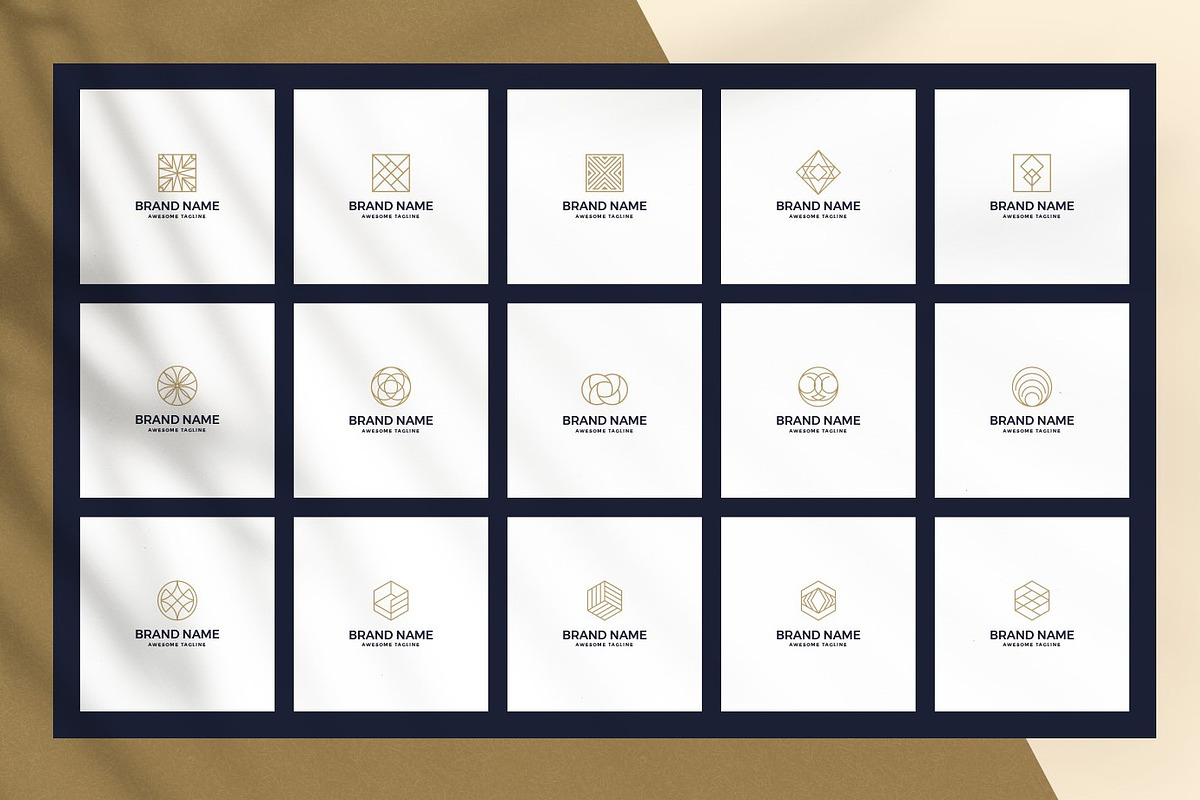 30 Modern Logo Collections, a Branding & Logo Template by Rukuru Studio (Photo 2 of 6)