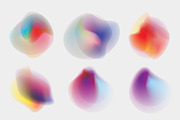 Gradient Energy- 30 vibrant shapes, a Texture Graphic by Polar Vectors (Thumbnail 7 of 15)