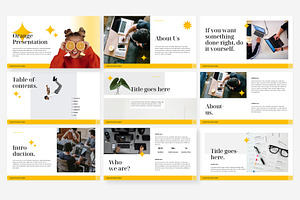 Orange Keynote Template