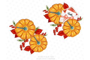 Thanksgiving Clipart, Autumn