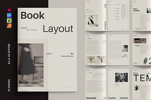 Editorial Magazine & Book Layout, a Magazine Template by TemplateFolio-Shop