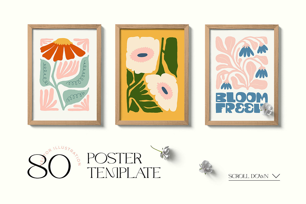 Modern Flora. 4 | Wall Art Creator, an Object Graphic by Leleka.Store (Photo 4 of 19)