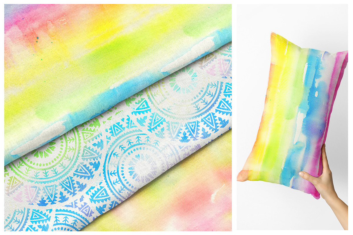 Tenderness: Watercolor Textures, a Pattern Graphic by Lumitar (Photo 5 of 5)