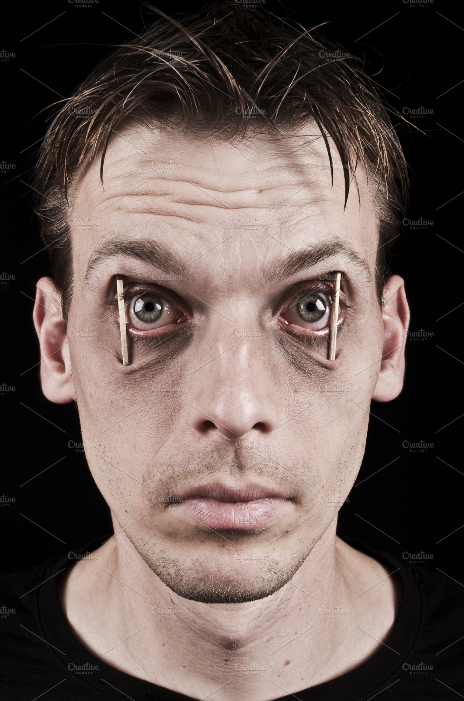 exhausted, a Person Photo by Twin Design