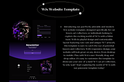 Wix Website Template NFT, a Wix Template by Wixify Studio (Thumbnail 6 of 9)