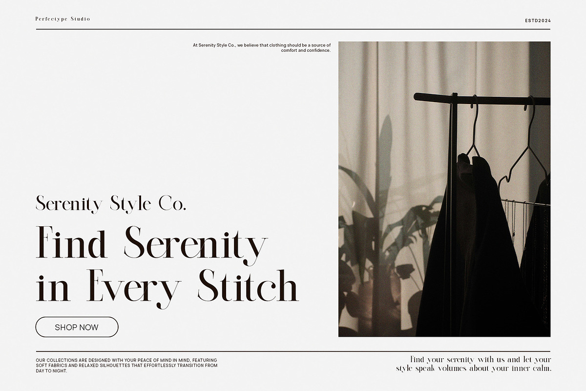 Comera Modern Serif Font, a Serif Font by Perfectype (Photo 6 of 8)