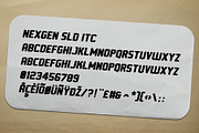 NEXGEN SLD, a Sans Serif Font by Alphabet Agency (Thumbnail 2 of 2)
