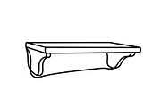 Wall Shelf Bracket Vector Bundle, an Illustration by Gaye Art (Thumbnail 47 of 51)