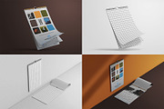 Wire Wall Calendar Mockup Set, a Mockup by Remnand Studio (Thumbnail 7 of 11)