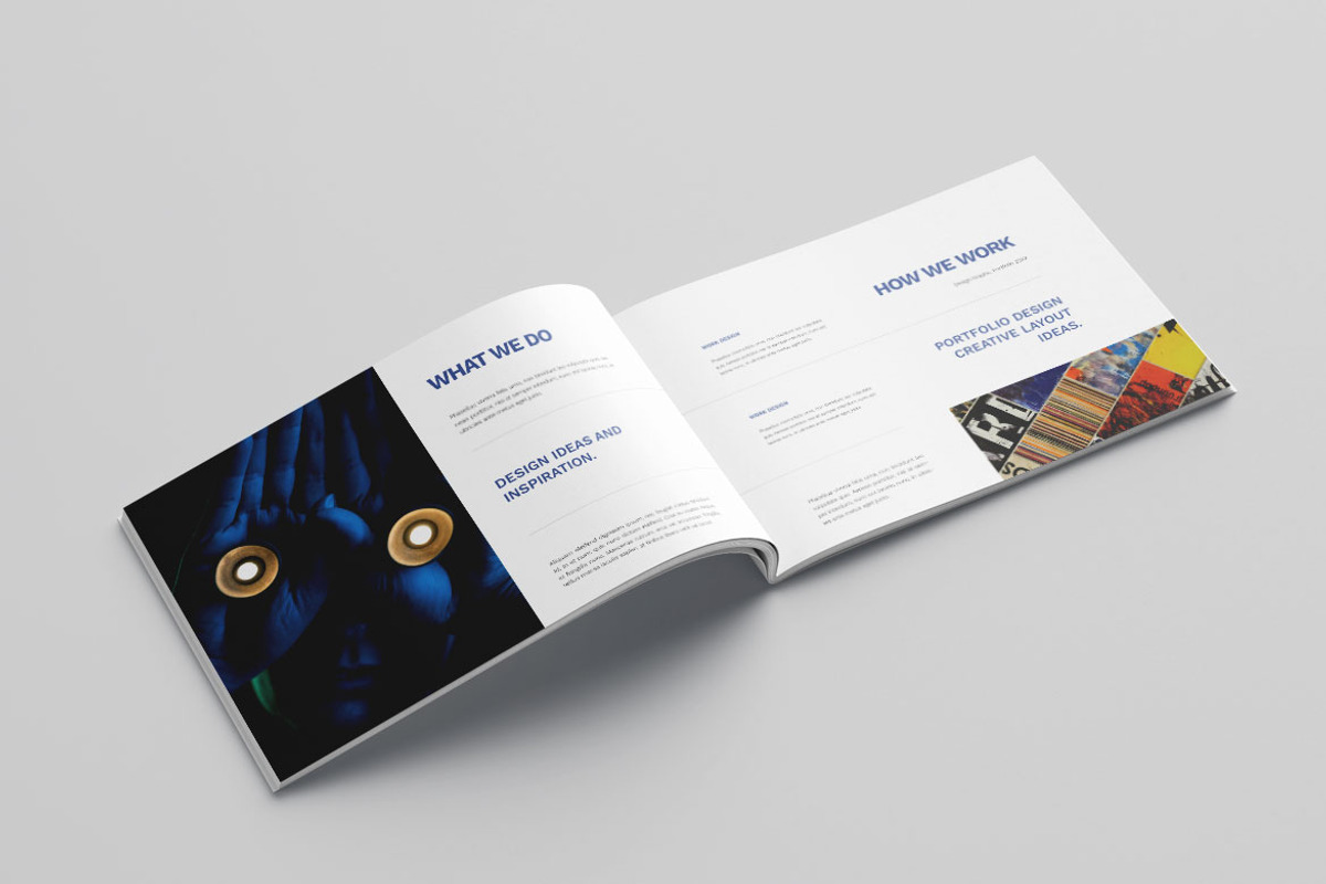 Graphic Design Portfolio Vol.19, a Brochure Template by Bewalrus Studio (Photo 3 of 11)