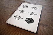 Vintage Hand Drawn Style Logos, a Branding & Logo Template by Hustle Supply Co. (Thumbnail 5 of 5)