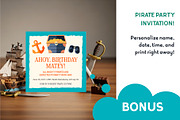 Pirate Adventure Design Kit, a Person Illustration by Lettering_Logo (Thumbnail 5 of 6)