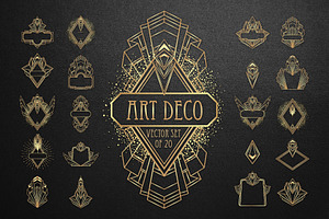20 ART DECO Elements vol.3