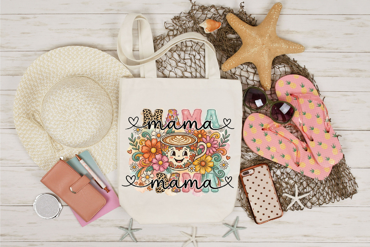 Mama Floral PNG, a Seasonal Illustration by Designking (Photo 2 of 4)