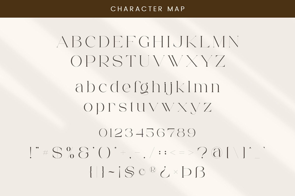 Saroe - Elegant Serif Font, a Serif Font by Aqeel_Art (Photo 11 of 13)