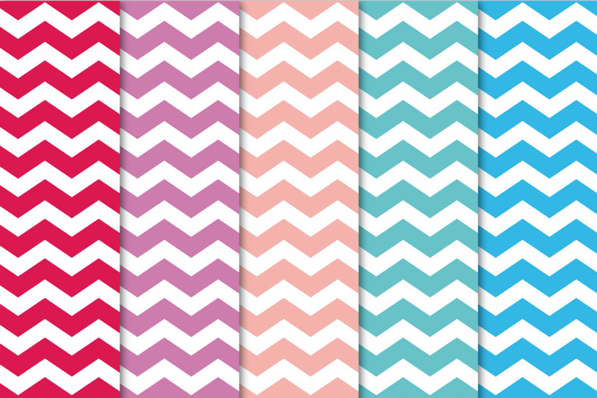Digital Papers - Chevron II preview 3