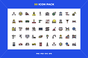 50 Industrial process icons, an Icon by Wencory (Thumbnail 1 of 2)