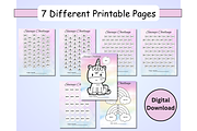 Cute Savings Challenge 7 Page Bundle, a Stationery Template by Pixels N Bows (Thumbnail 2 of 2)