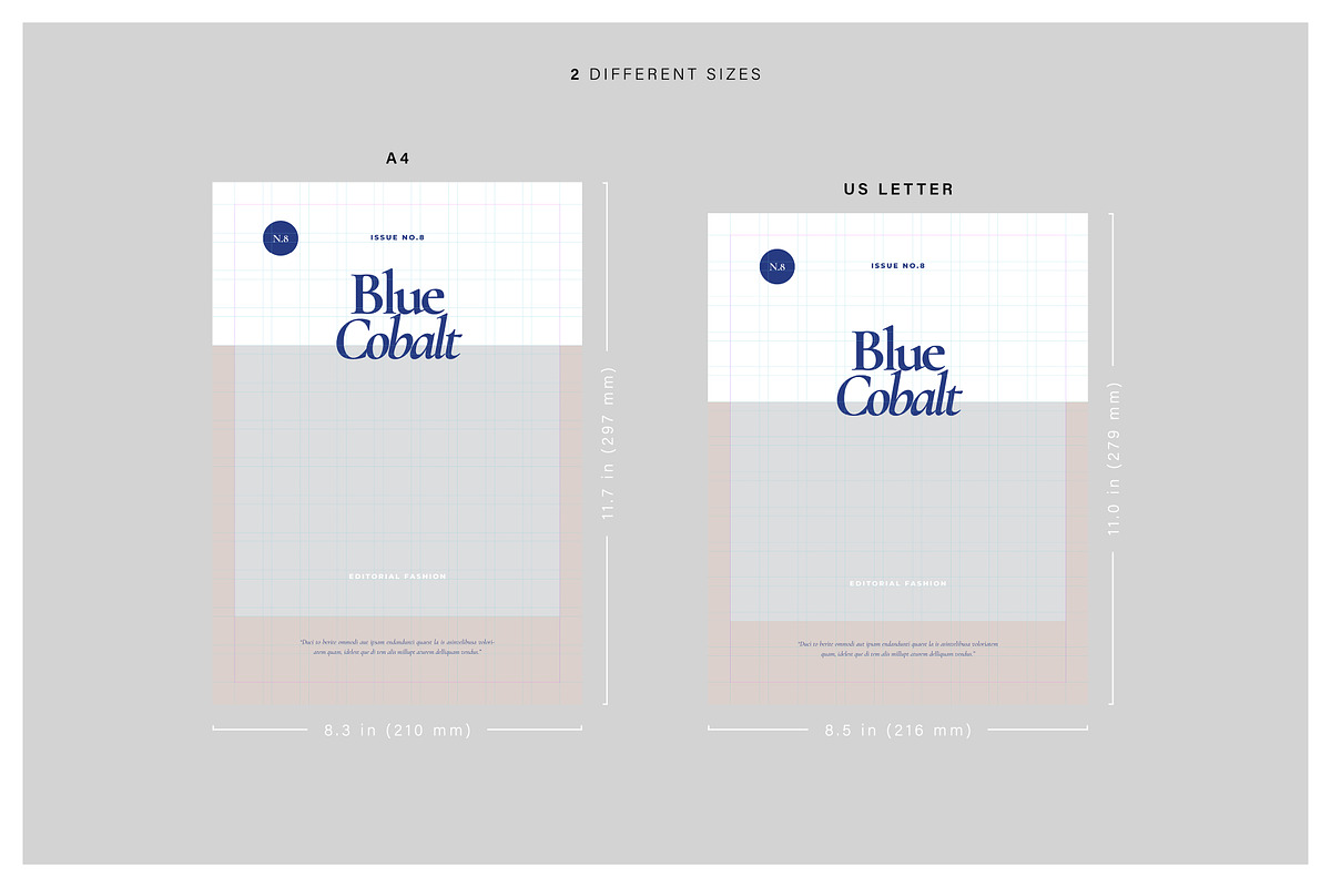 BLUE Multipurpose Catalog, a Magazine Template by Arif Tri Ananta (Photo 6 of 14)