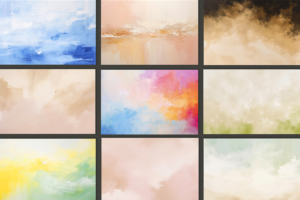 25 Abstract Pastel Backgrounds, a Background Graphic by NassyArt (Photo 7 of 10)