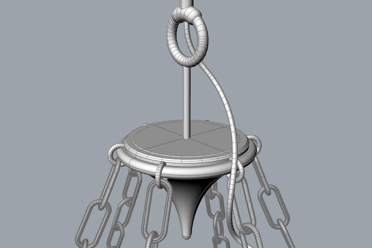 ARAB pendant lamp, a Furniture 3D Model by www.3factory.it (Photo 5 of 7)