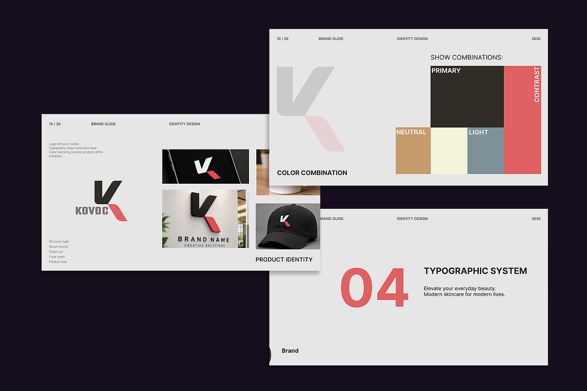 Brand Guideline Presentation Deck, a Branding & Logo Template by Devators (Photo 5 of 6)