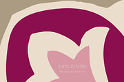 Mauve Tiles Vector Collection, a Decorative Illustration by Liliia Polos Illustration (Thumbnail 7 of 8)
