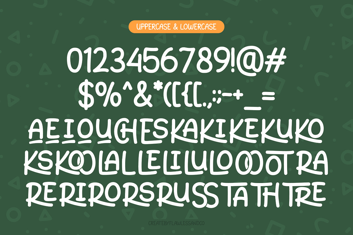 Koopers Trend - Handwritten Font, a Handwritten Font by Flawless And Co (Photo 10 of 10)