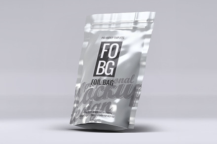 Foil Bag Mock-up Pack, a Packaging Mockup by Xtrahive