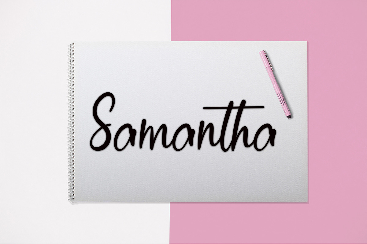 Wedding Decoration, a Handwritten Font by InermediaSTUDIO (Photo 6 of 7)