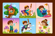 40 Animated Story Book Illustrations, an Education Illustration by Brickclay (Thumbnail 3 of 4)