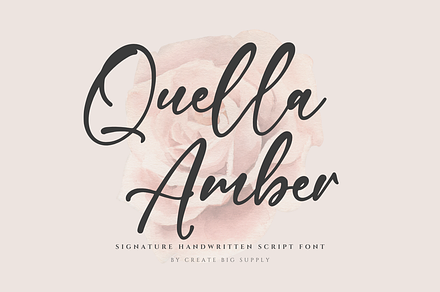 Quella Amber - Stylish Signature