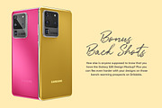 Samsung Galaxy S20 Ultra Mockup, an iPhone Mockup by illustrated (Thumbnail 7 of 9)