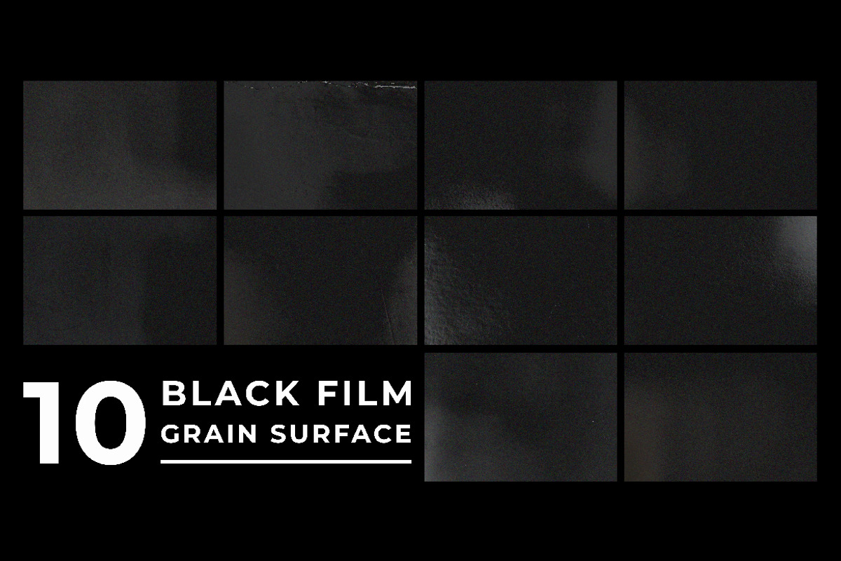 Black Film Grain Surface, a Background Graphic by Pitchlook.Studio (Photo 2 of 2)