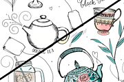 Whimsical High Tea Illustration Pack, a Graphic by kimpanella (Thumbnail 3 of 4)