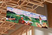 People playing on golf course, a Sport Illustration by PaperTrident (Thumbnail 3 of 3)