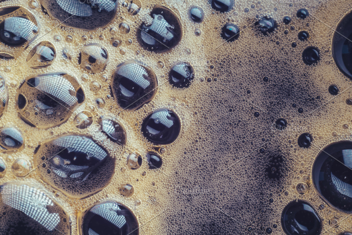 Coffee bubbles, a Background Graphic by outlinez (Photo 9 of 11)