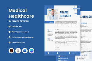 CV Resume Medical Healthcare V1