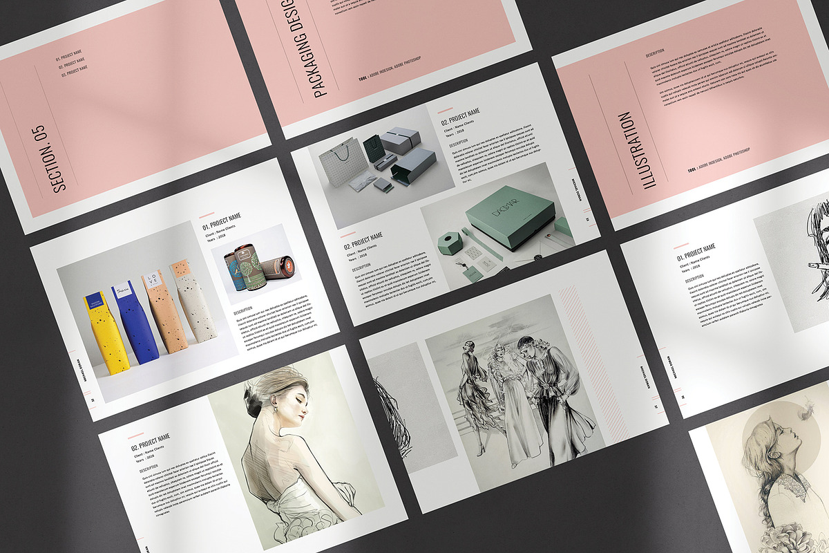 Graphic Design Portfolio, a Brochure Template by Occy Design (Photo 10 of 13)