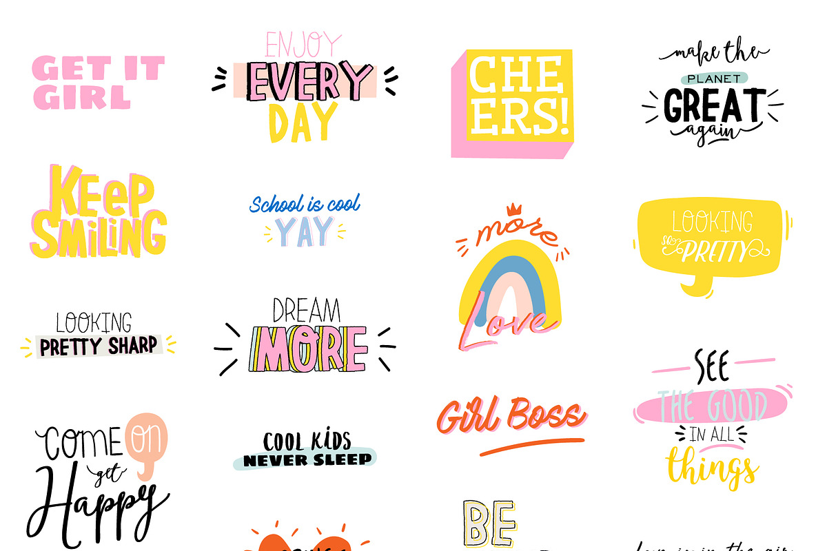 Quotes BUDLE - over 600 phrases, an Object Graphic by Ruslana Lubenets (Photo 11 of 22)