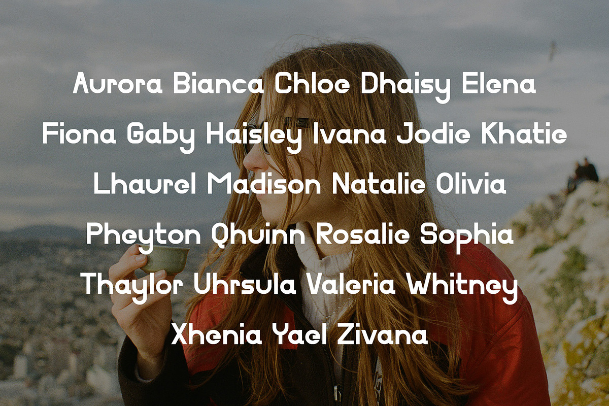 Benadra Sans Serif Font, a Sans Serif Font by Bilahstudio (Photo 2 of 12)
