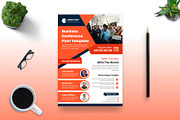 Business Conference Flyer Template, a Flyer Template by Mk_Studio (Thumbnail 2 of 3)