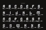 Jewal Glasmor - Tattoo Font, a Blackletter Font by QR Design Studio (Thumbnail 13 of 14)