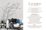 Quiet Fields – landscape wall mural, a Wallpaper Graphic by Timofi Art (Thumbnail 8 of 14)